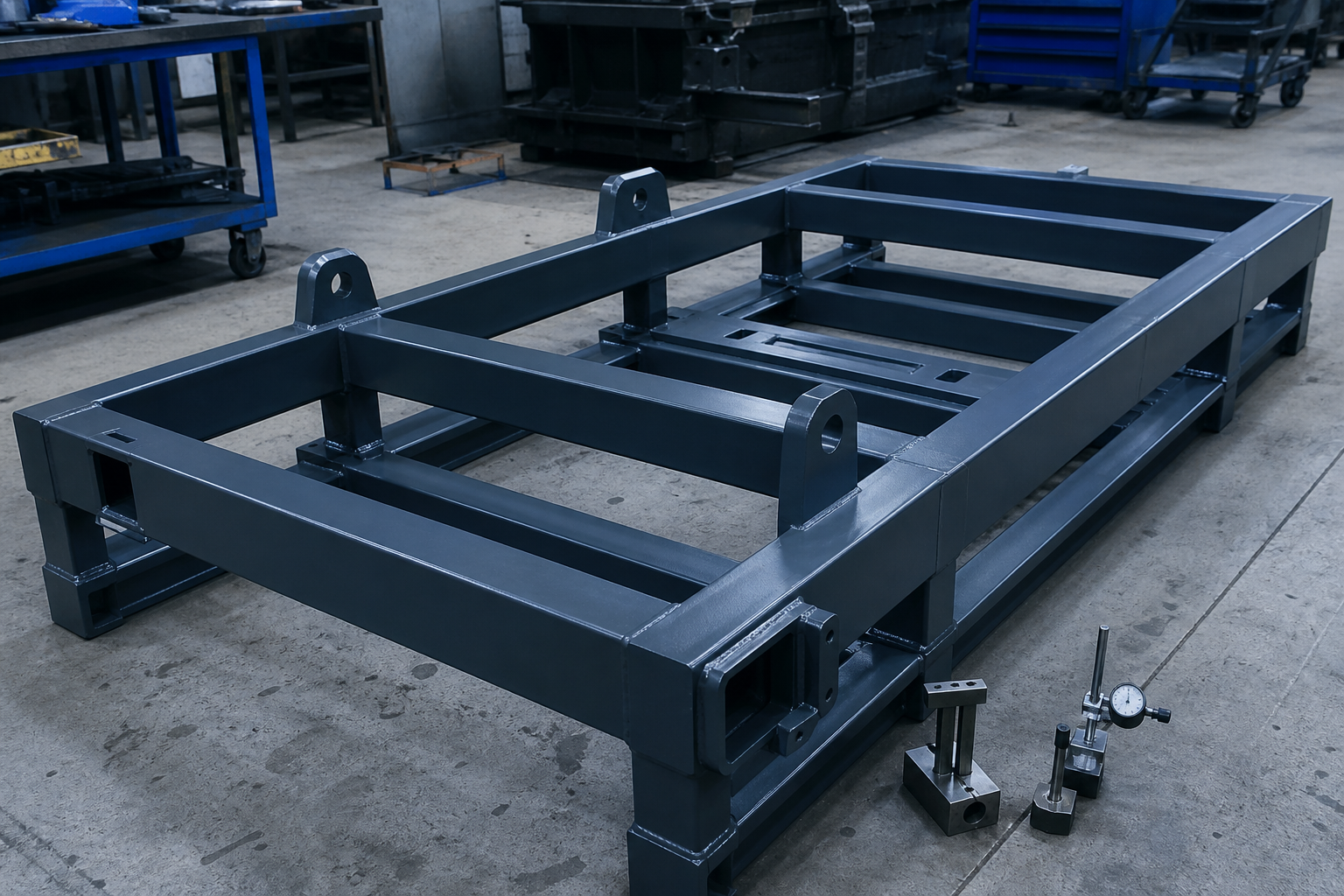 Welded machine chassis project